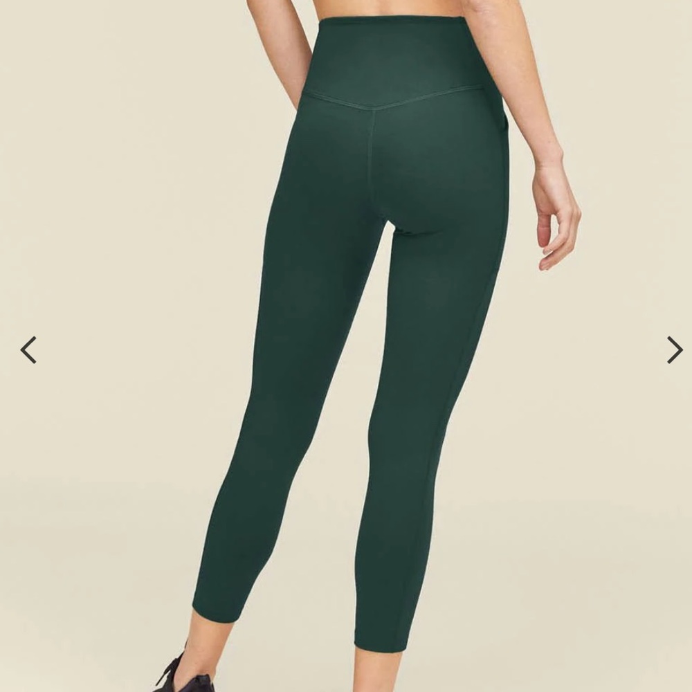 Girlfriend High-Rise Pocket Leggings - Moss - Medium